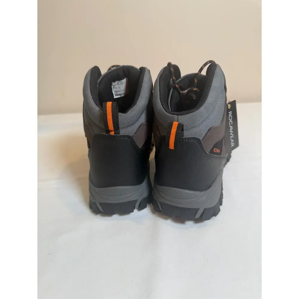 Rocawear Brown Leather Hiking Trail Boots Men's Size 13 Outdoor Shoes